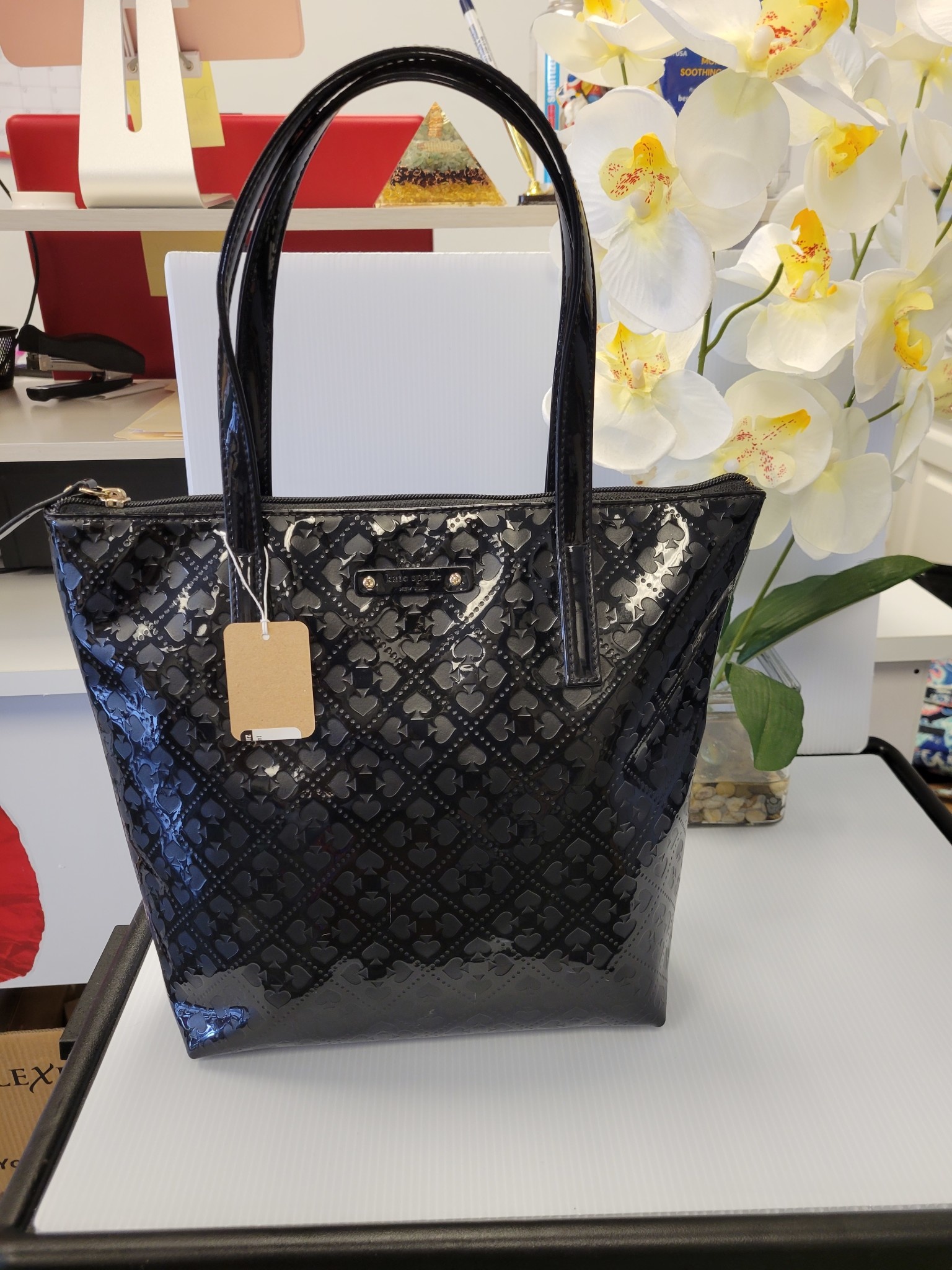 Amazon.com: Kate Spade New York Large Chelsea Nylon Satchel (Black) :  Clothing, Shoes & Jewelry