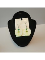 Sliced Apple Earrings