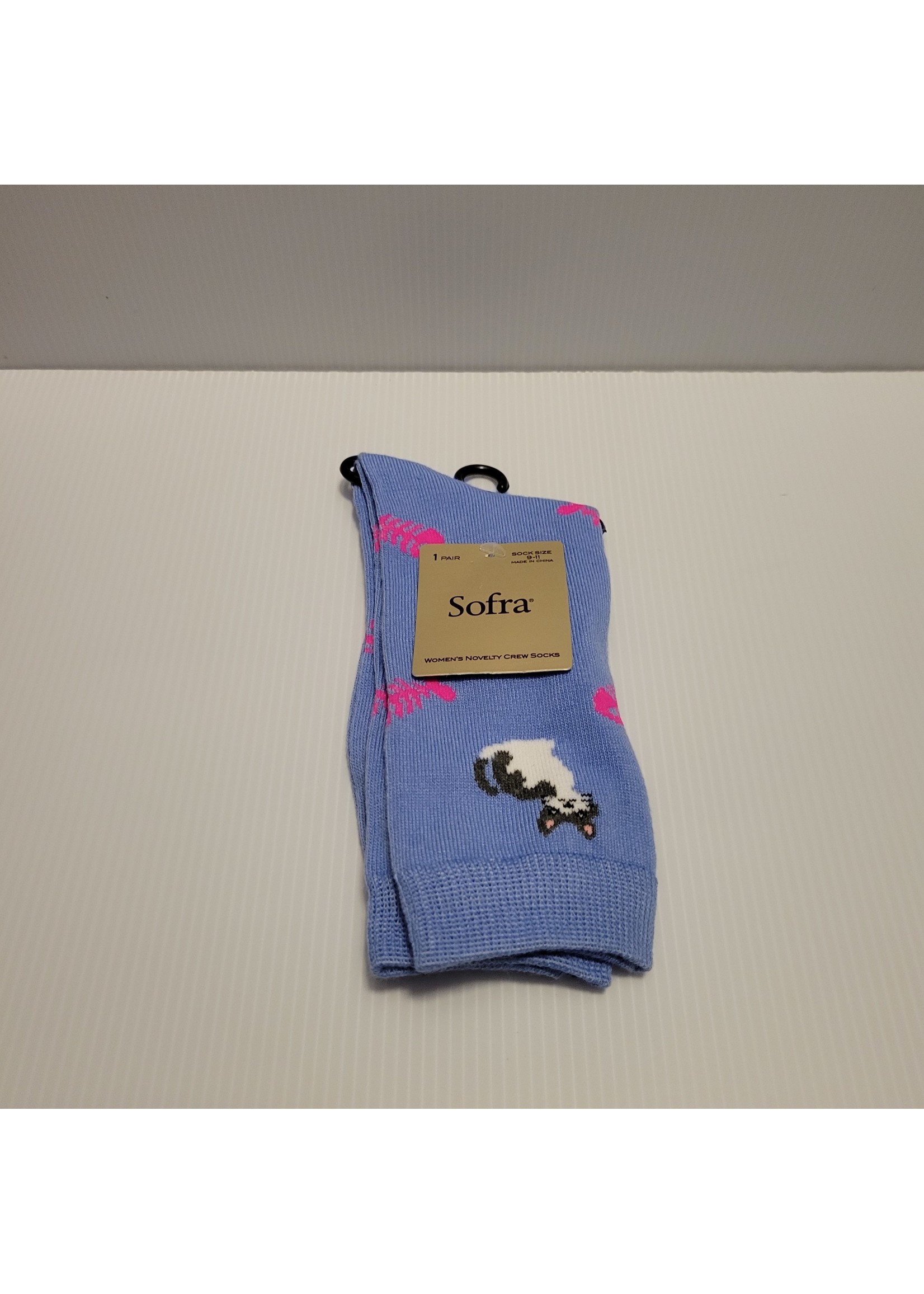 Sofra Sofra  Women's Novelty Socks