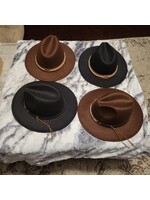 Western Belt Fedora Hat