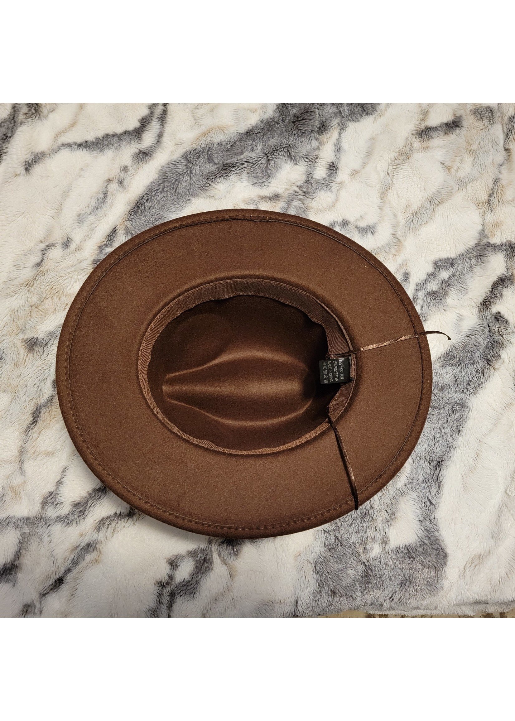 Western Belt Fedora Hat