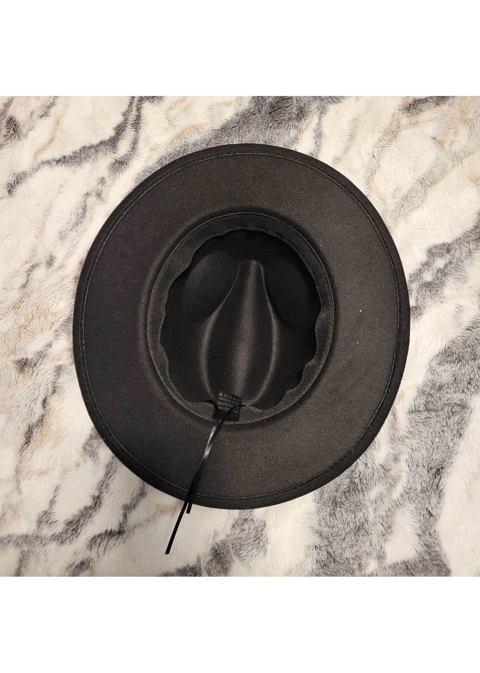 Western Belt Fedora Hat