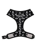 Fresh Pawz Death Row Logo Mesh Harness