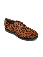 Brown Leopard Print Derby