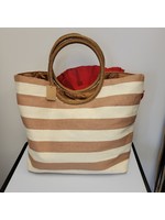 Neiman Marcus Neiman Marcus Straw Woven Tote Purse (Pre-owned)