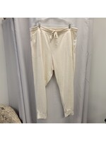 Gap Gap Ivory Heather Softest Joggers (XXL) NWT