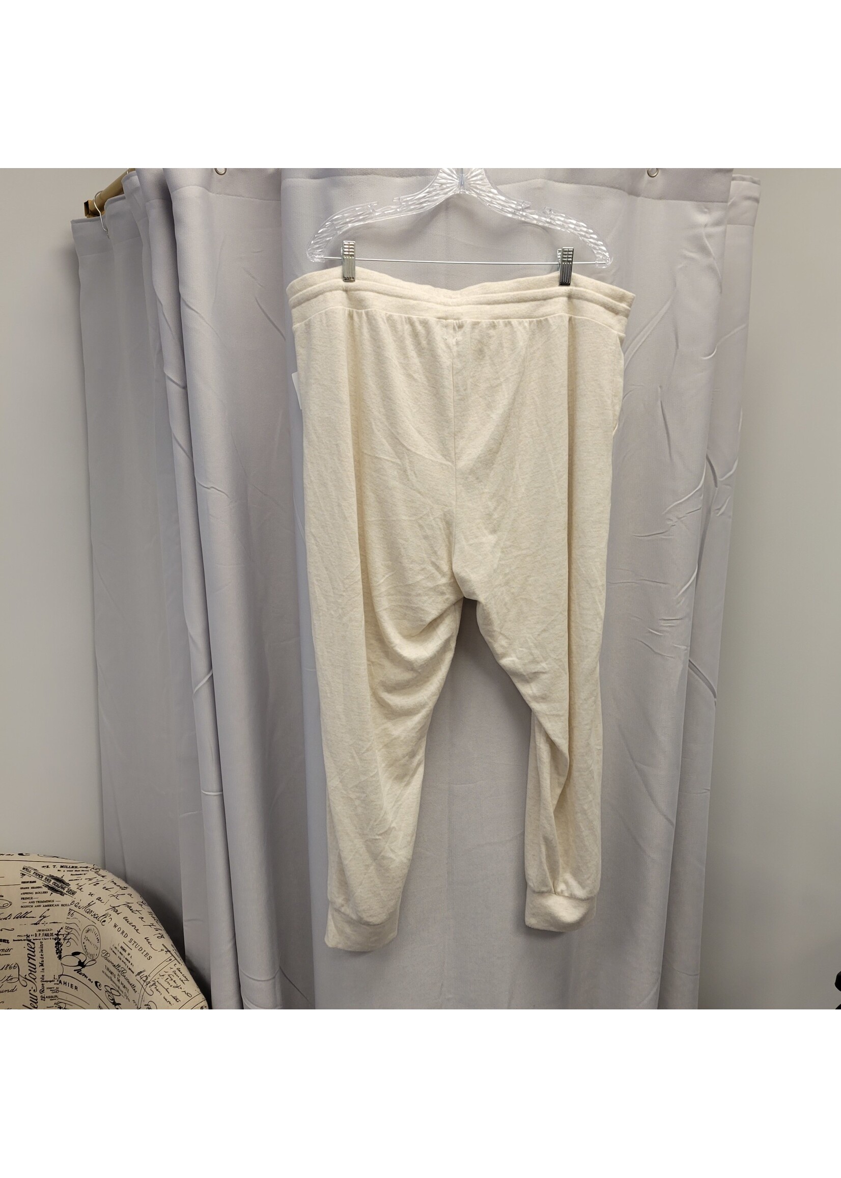 Gap Gap Ivory Heather Softest Joggers (XXL) NWT