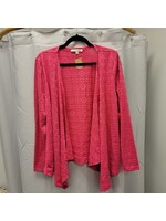 Exta Touch Extra Touch Pink Cardigan (1X) Pre-owned