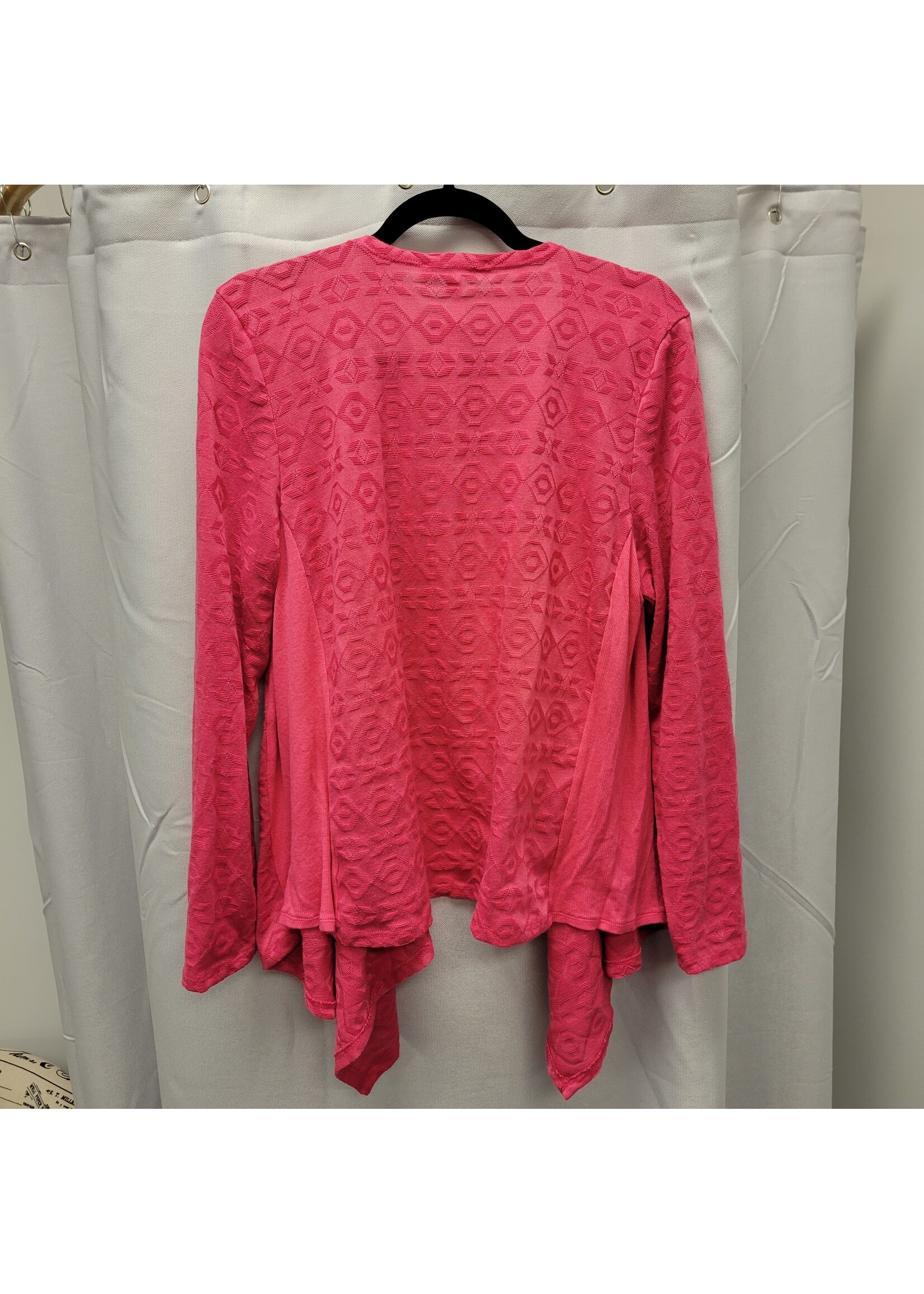 Exta Touch Extra Touch Pink Cardigan (1X) Pre-owned