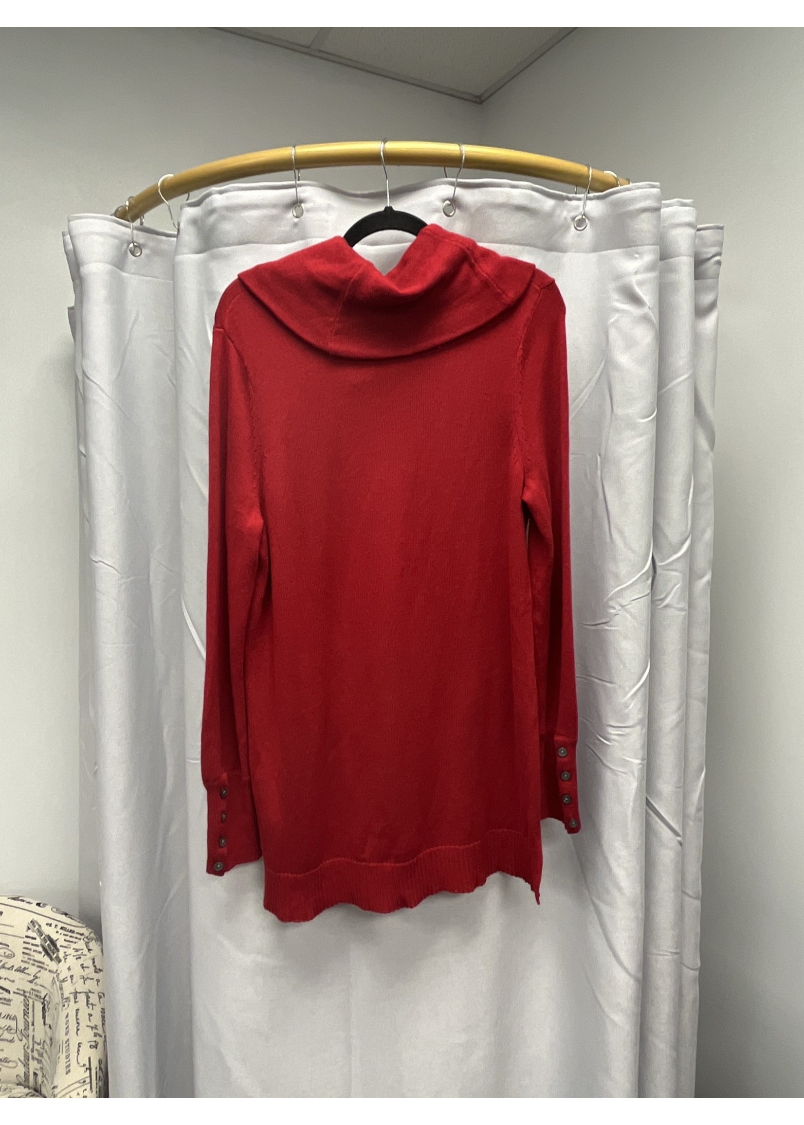 Ralph Lauren Ralph Lauren Red Cowlneck Sweater (L)Pre-owned