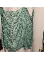 Green Leopard Print Wrap/Scarf (OS)Pre-owned