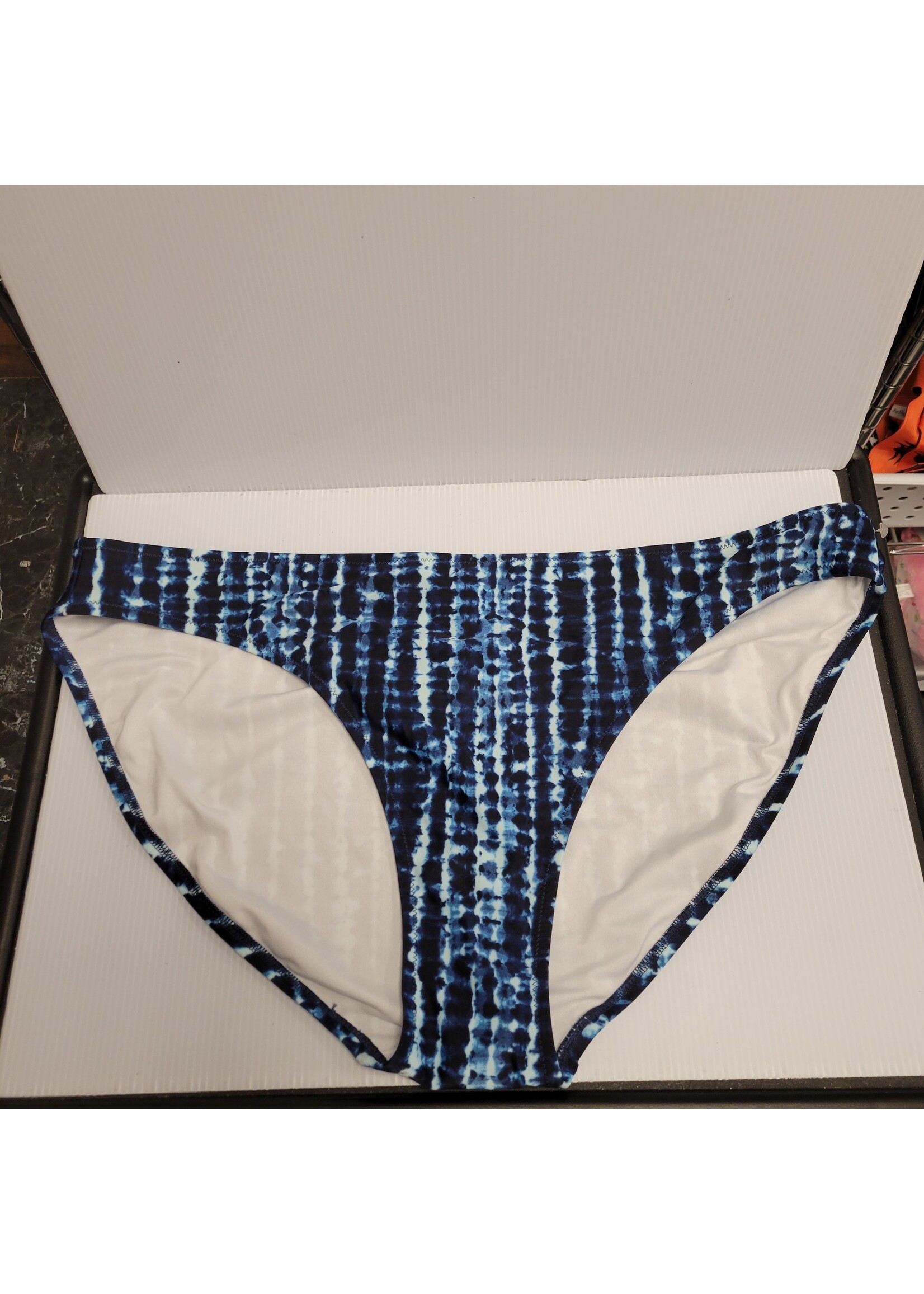 Old Navy Blue Tie-Dye Print Swim Bottom XXL (nwot)