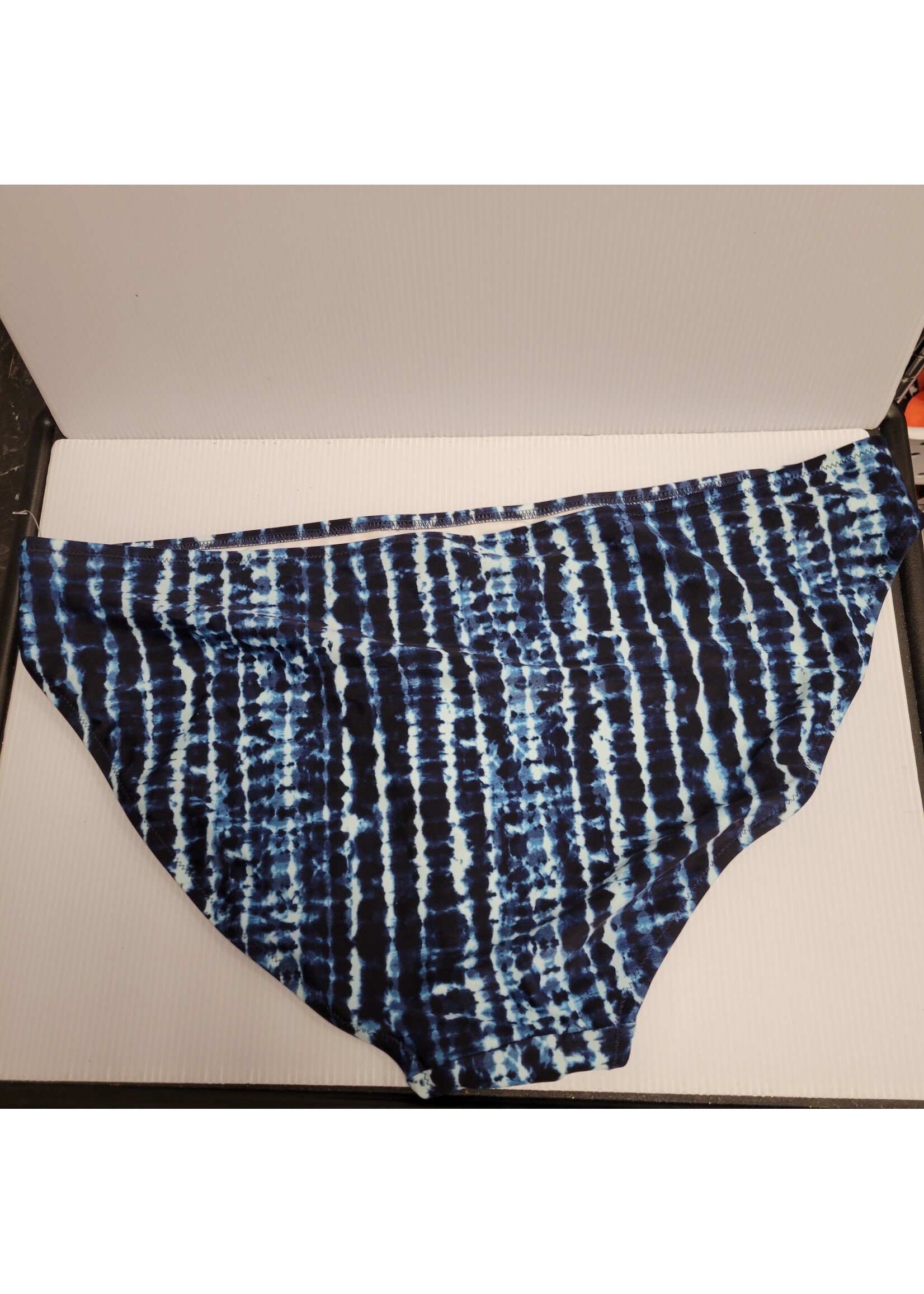 Old Navy Blue Tie-Dye Print Swim Bottom XXL (nwot)