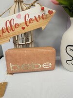 BeBe BeBe Evelyn Croco Zip Around Wallet (Pre-owned)