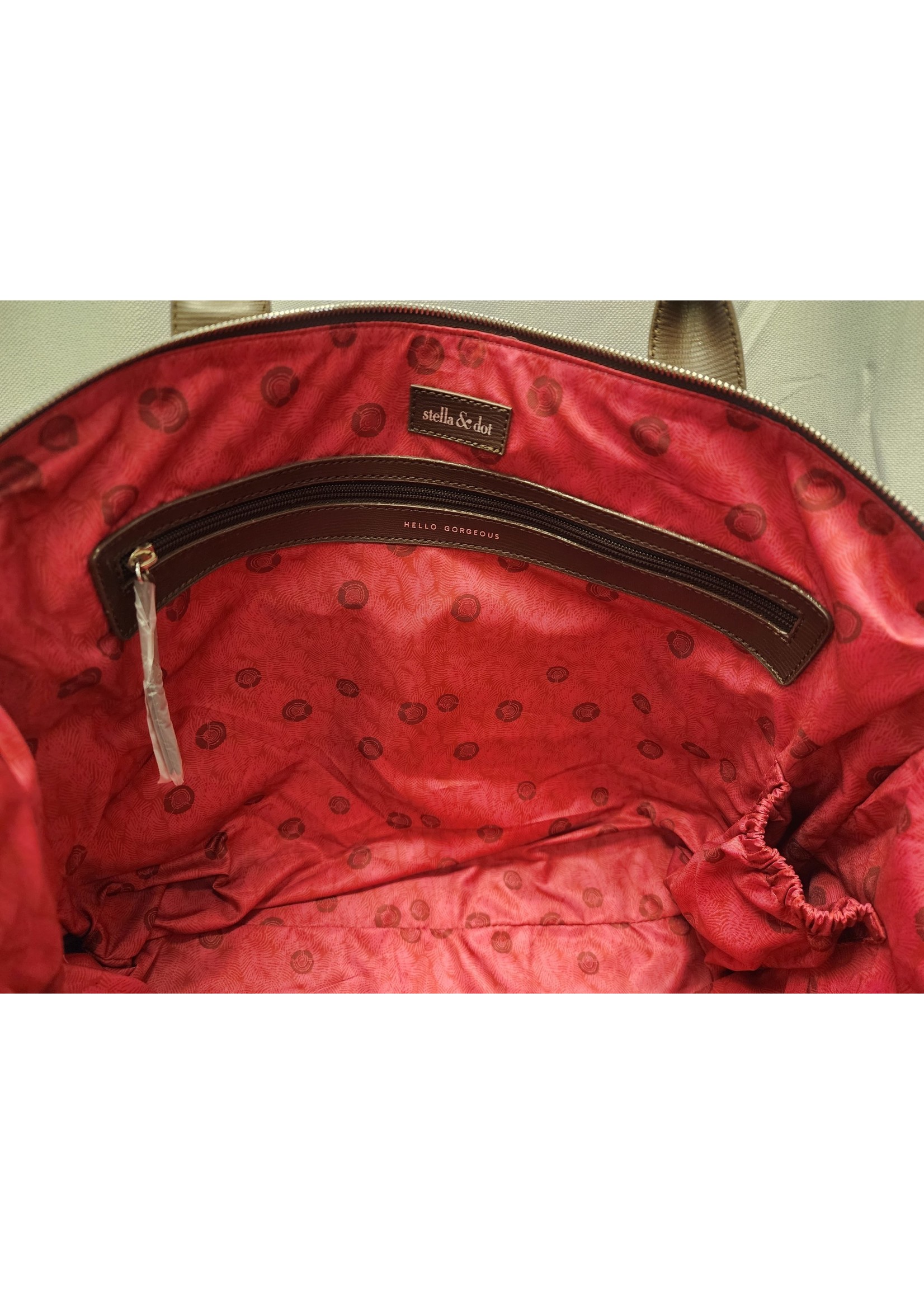 Stella u0026 Dot Metallic Tote Bag (New!) - Doubletake Boutique LLC