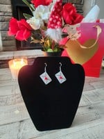 The Pretty Jewellery Love Letter Heart Envelope Earrings NEW!