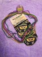 Lit Handlers Mardi Gras 30-38oz Tumbler Holder