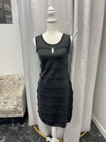 Calvin Klein Calvin Klein Gray Knit Dress (M) Pre-owned