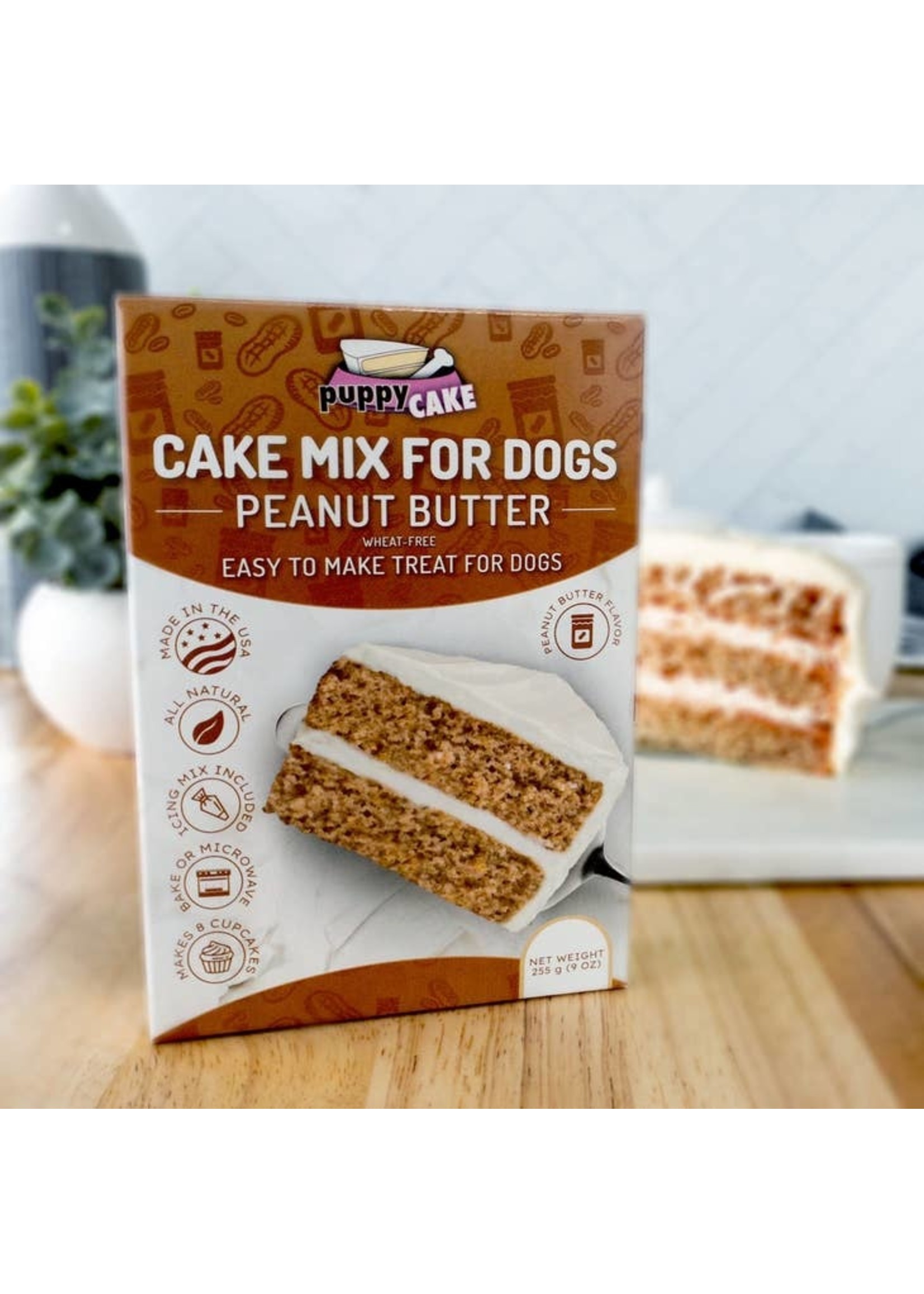 Puppy Cake LLC Puppy Cake Mix- Peanut Butter (wheat-free)