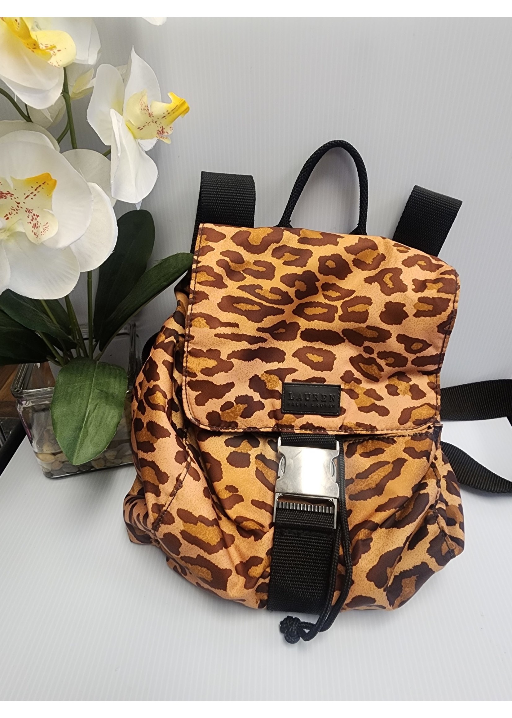 Cupcake Couture) Leopard Print Backpack in Beige | DEICHMANN