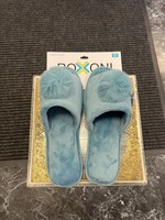 Roxoni Roxoni Aquamarine Open-Toe Slippers XL (9-10)