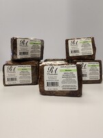 RA Cosmetics 100% African Black Soap with Mango (5oz)