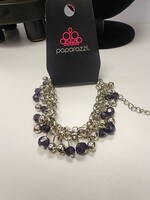 Paparazzi Paparazzi: "Just For The Fund Of It" Purple Bracelet (NWT)