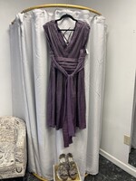 Adrianna Papell Adrianna Papell Plum Occasion Dress (14) Like New