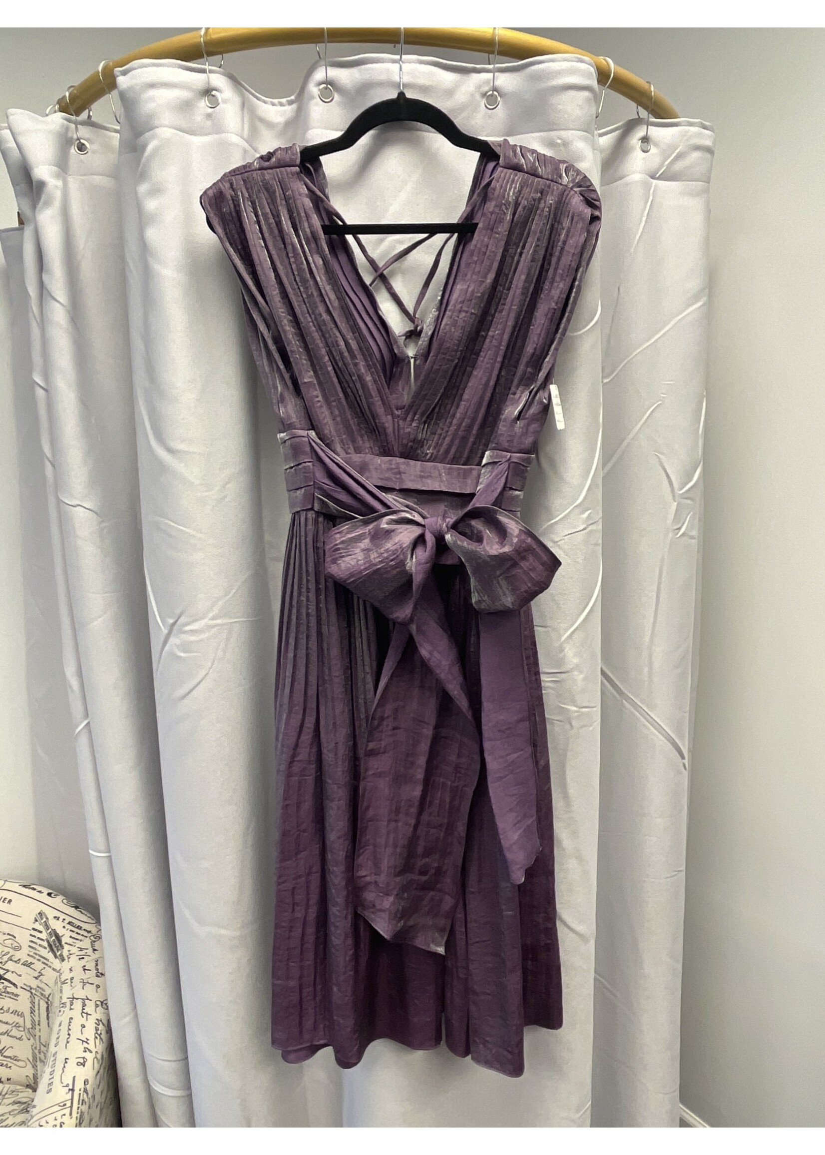 Adrianna Papell Adrianna Papell Plum Occasion Dress (14) Like New