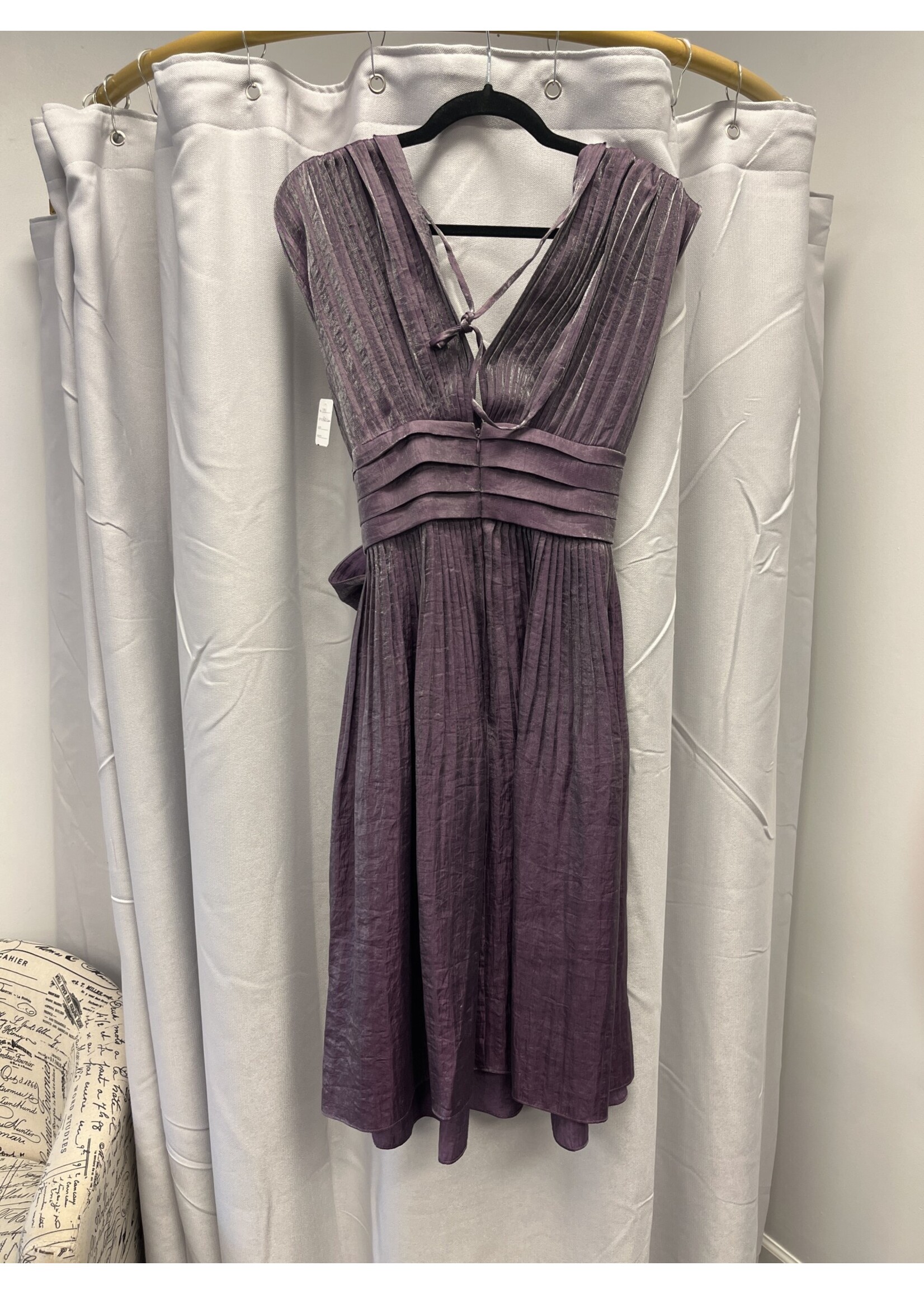 Adrianna Papell Adrianna Papell Plum Occasion Dress (14) Like New