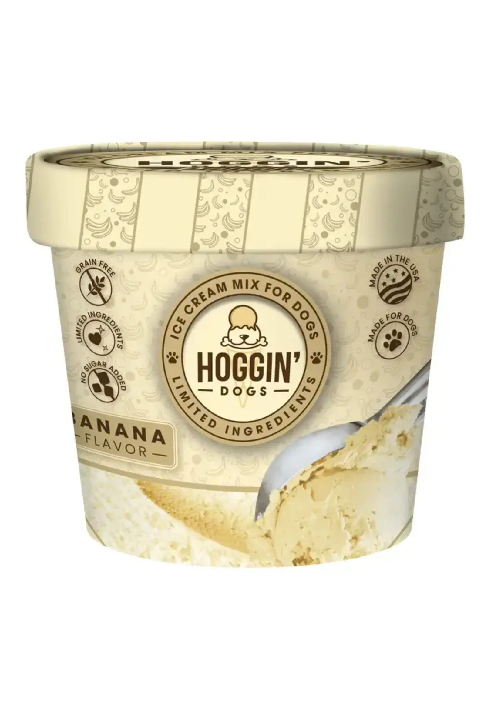 Puppy Cake LLC Hoggin' Dogs Ice Cream Mix- Banana, 2.32oz