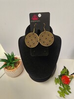 Paparazzi Paparazzi: Metallic Mosaic- Bronze Earrings (NWT)