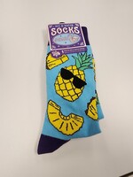 Main And Local Mix & Match Socks (Pineapple & Coconut) OS