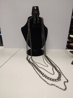 Paparazzi Paparazzi Quad Chain Necklace and Earring Set (NWT)