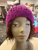 Crochet By Niki Crochet Raspberry Beanie (OS)