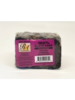 RA Cosmetics 100% African Black Soap with Lavender (5oz)