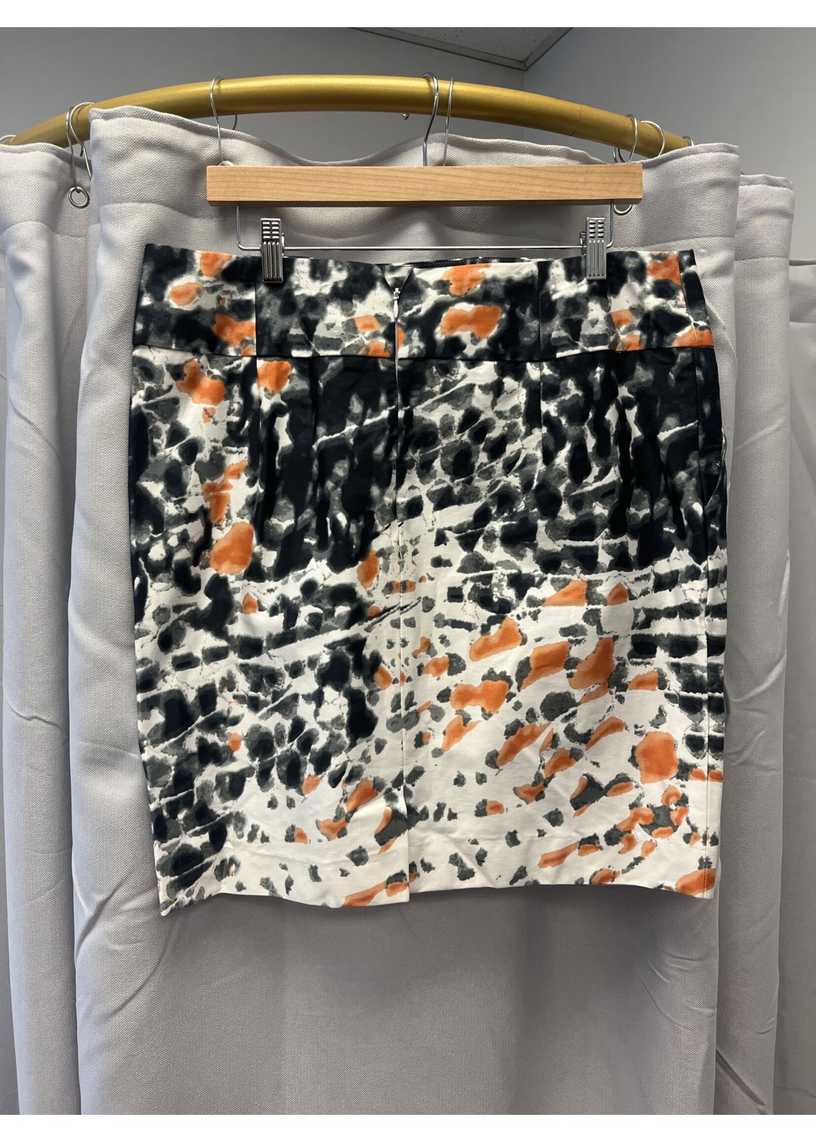 Premise Premise Tie-dye Print Pencil Skirt (14) Pre-owned