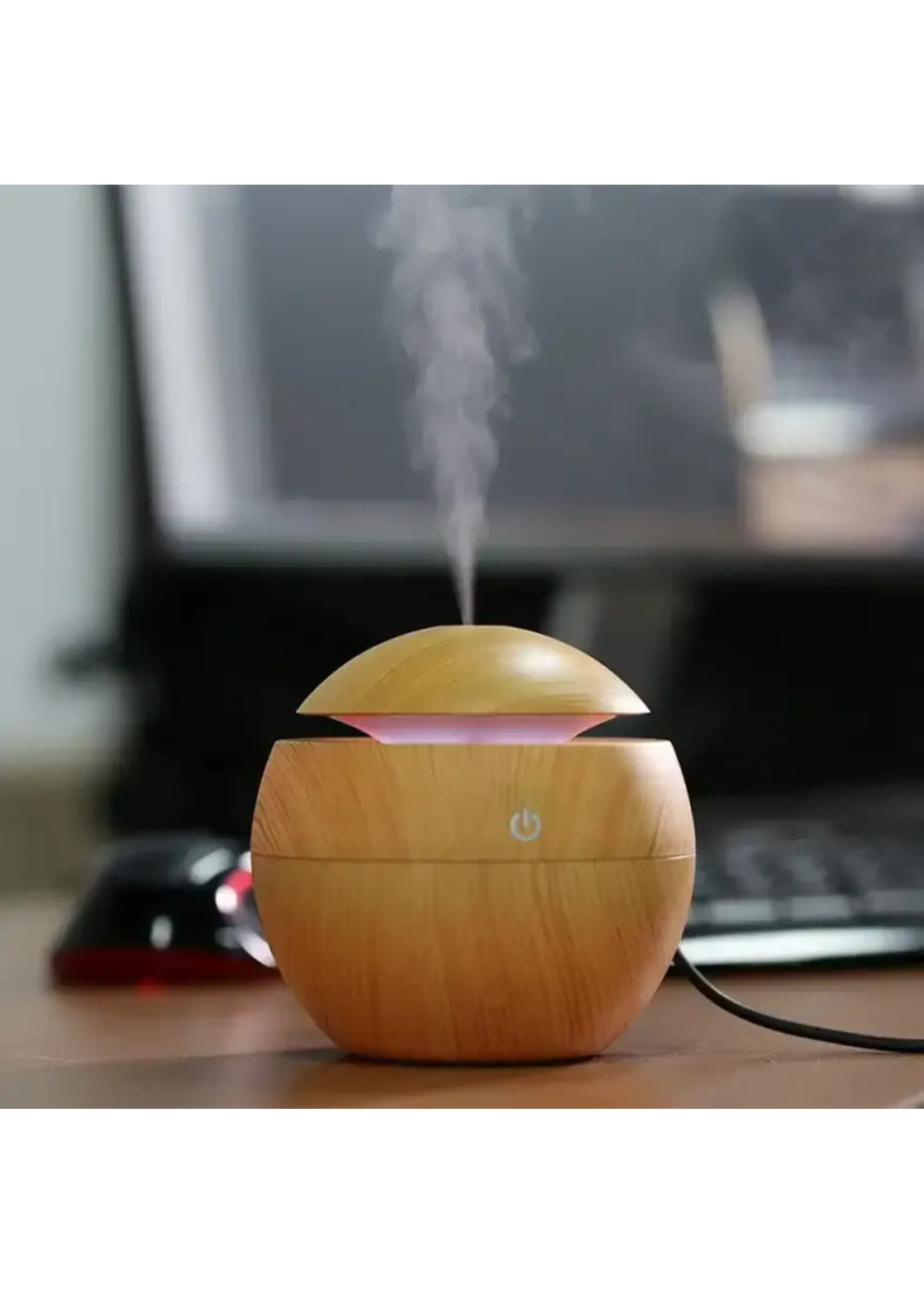 Ultrasonic Aroma Diffuser with Color Changing LED