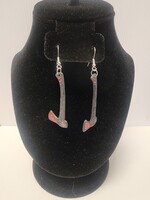 Bloody Axe Halloween Earrings