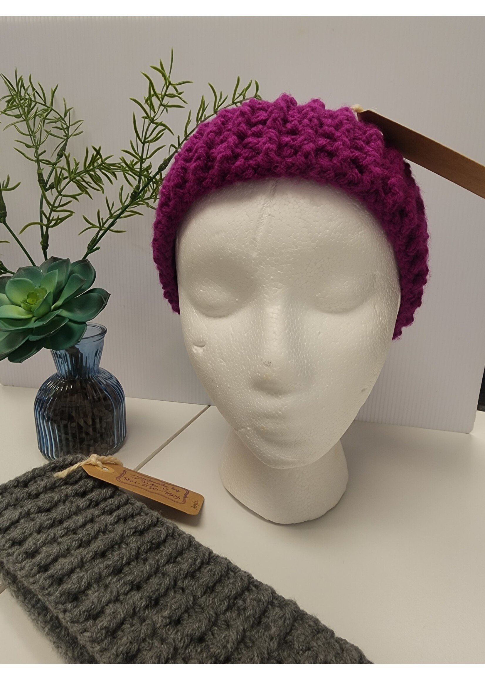 Crochet By Niki Crochet Basket Stitch Headband/Ear Warmer