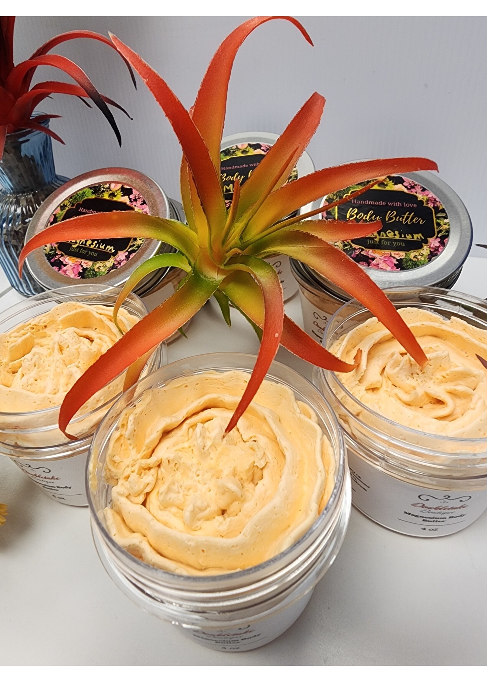 Doubletake Boutique Hand Whipped Magnesium Body Butter (4oz)