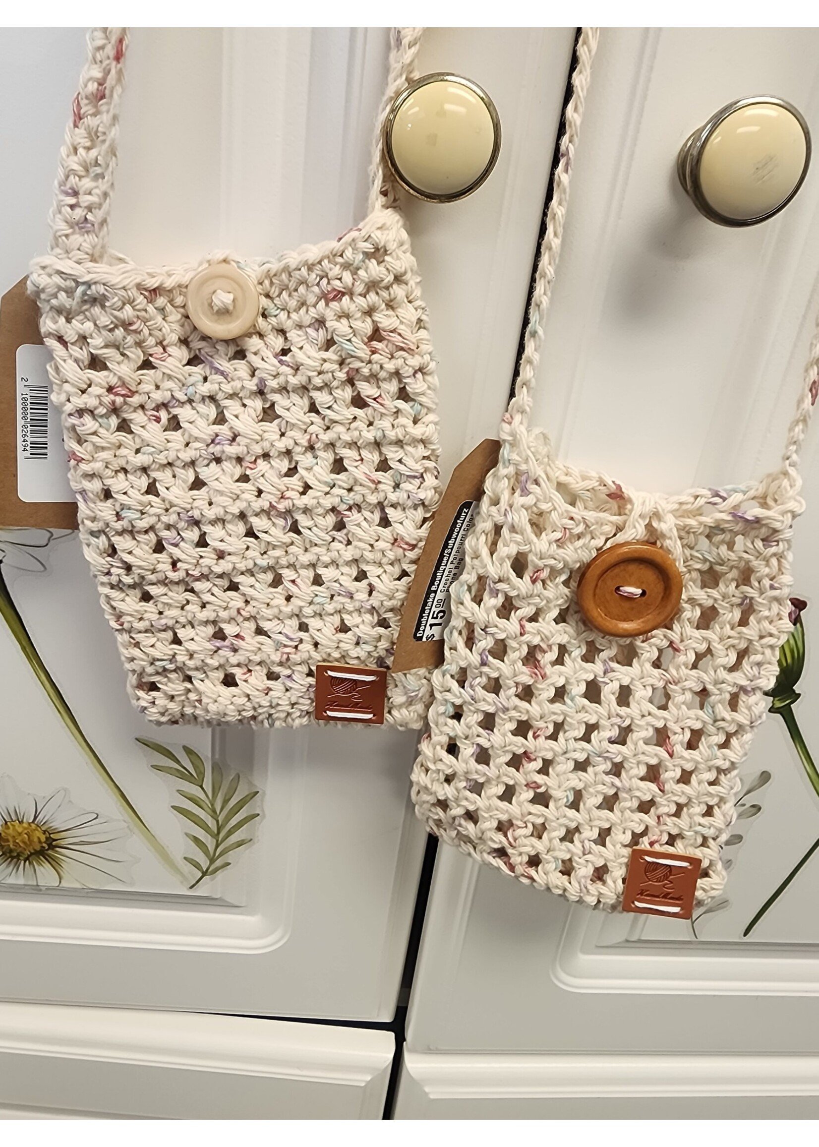 Crochet By Niki Crochet Potpourri Color Phone Bag