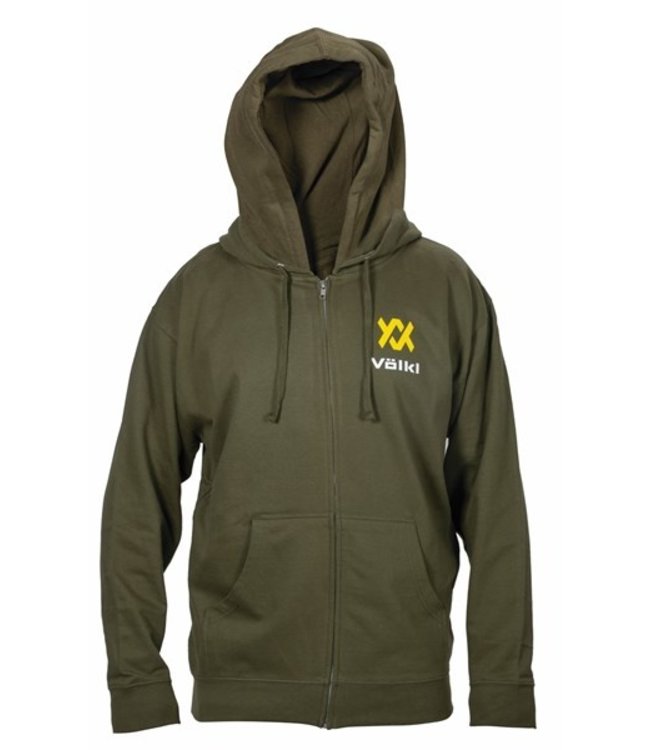 VOLKL FULL ZIP HOODED SWEATSHIRT