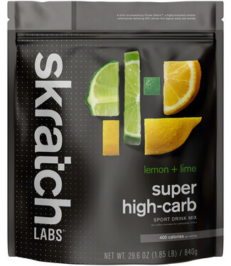 SKRATCH LABS SUPER HIGH CARB DRINK MIX: LEMON/LIME