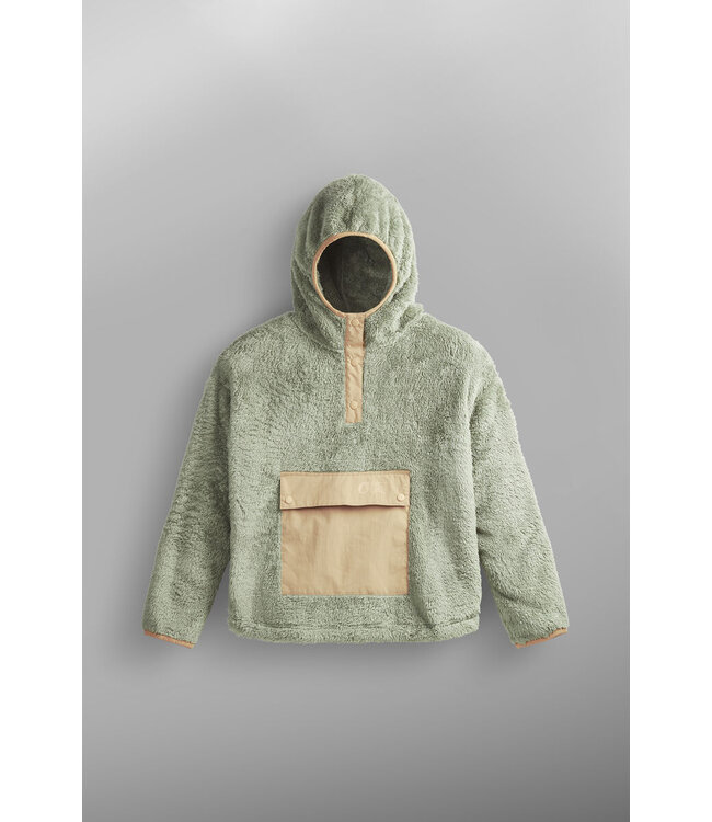 PICTURE ORGANIC CLOTHING DARIE 1/4 FLEECE HOODIE SHADOW