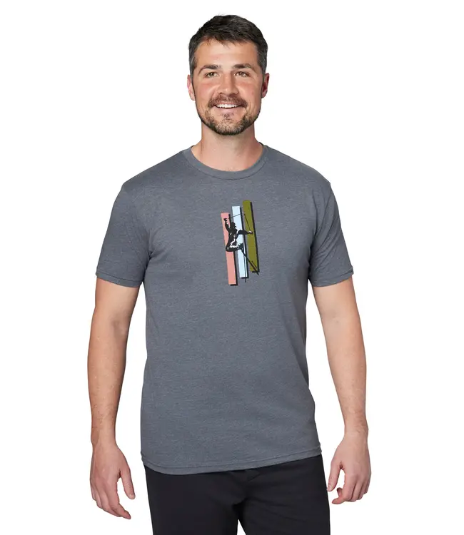FLYLOW BACKSCRATCHER T SHADOW HEATHER