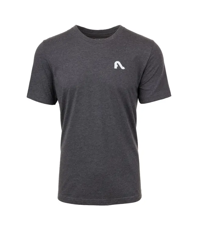 FLYLOW RANGE TEE SHADOW HEATHER