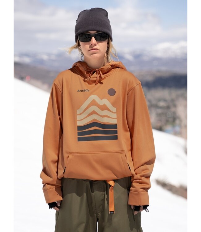 Armada ROLLIN RIDEABLE HOODIE SIENNA 2025