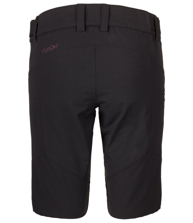 FLYLOW SQUAD WOMENS 2-IN-1 SHORT BLACK 2025