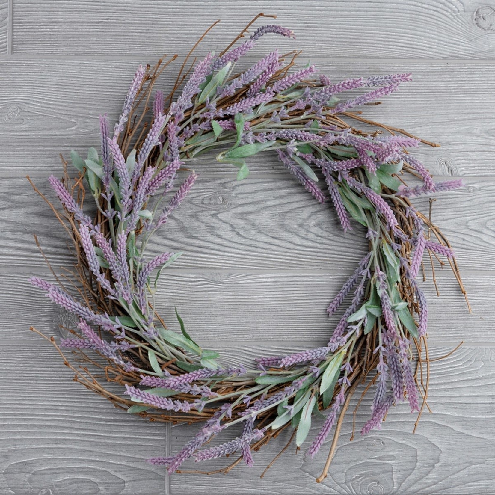 20" Lavender Wreath